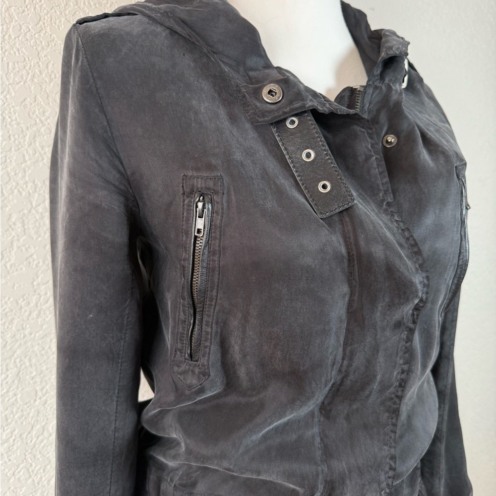 Maje Black Utility Jacket. Small - image 7